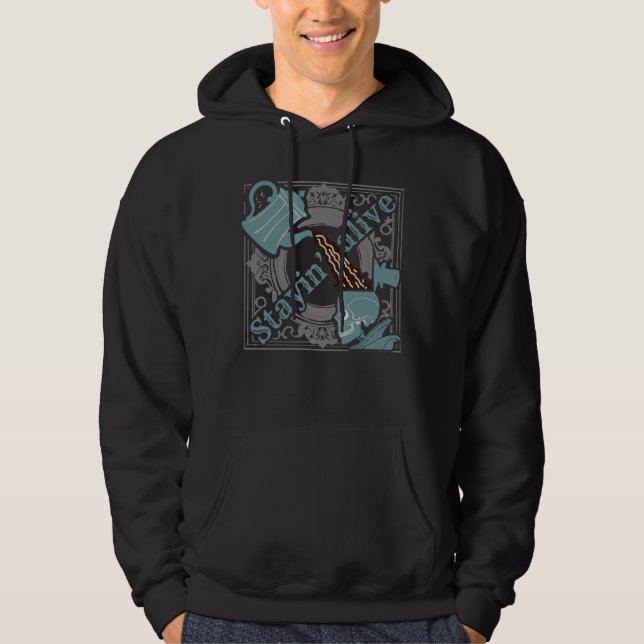 Pour the coffee in! hoodie (Front)