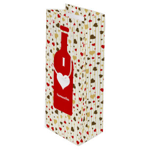 Pour Your Heart Out Wine Gift Bag
