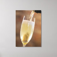 Pouring champagne