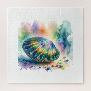 Pourtales Abalone 170924AREF137 - Watercolor Jigsaw Puzzle