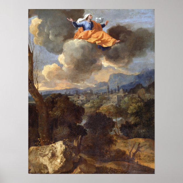 Poussin - Saint Rita Of Cascia Poster (Front)