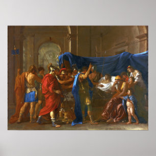 Poussin - The Death Of Germanicus Poster