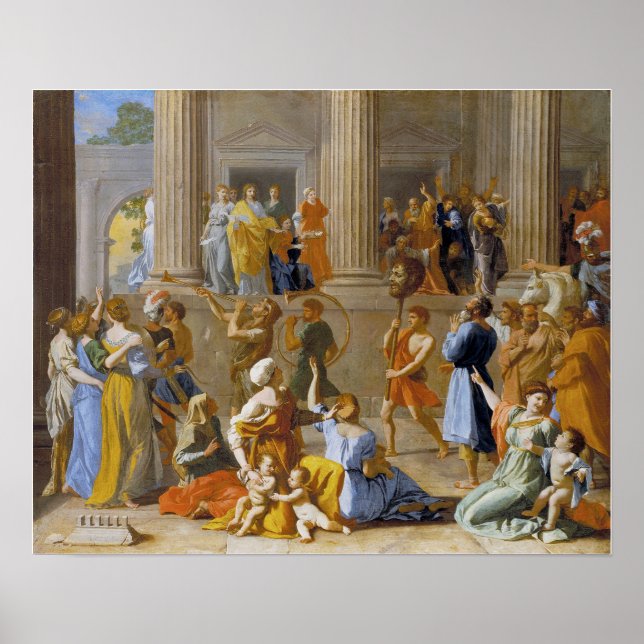 Poussin - The Triumph Of David Poster (Front)