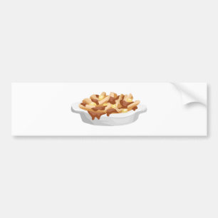 poutine bumper sticker