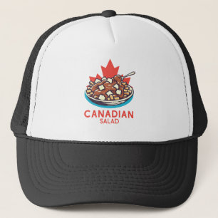 Poutine Canadian Salad Trucker Hat
