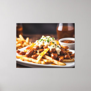 Poutine Canvas Print