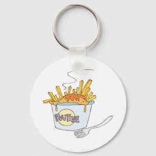 poutine key ring
