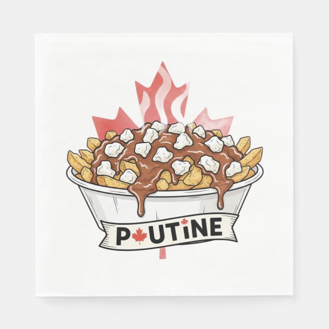 Poutine Napkin (Front)