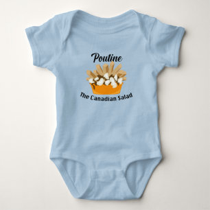 Poutine, The Canadian Salad - Baby Jersey Bodysuit