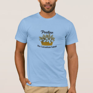 Poutine, The Canadian Salad - Bella+Canvas Jersey  T-Shirt