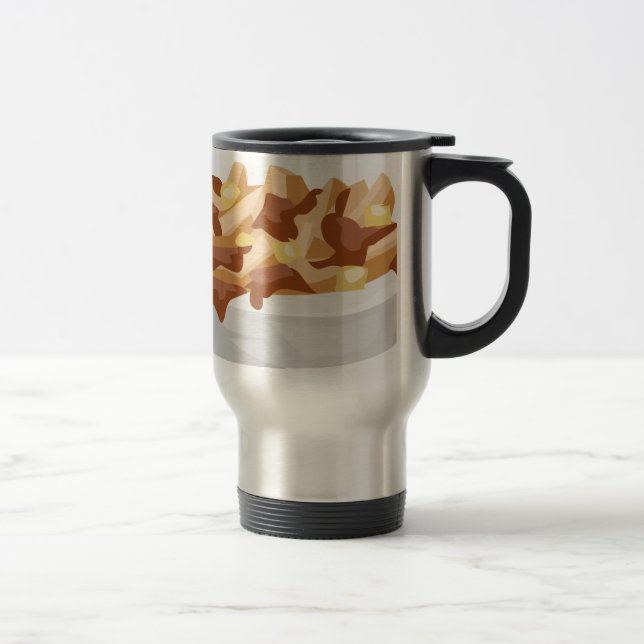 poutine travel mug (Right)