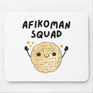 Pover Afikoman Squad Cute Pesach Toddler Kids Mouse Mat