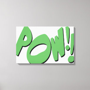 POW!! CANVAS PRINT