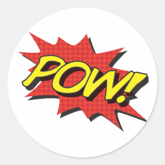 POW! Comic Book Stickers
