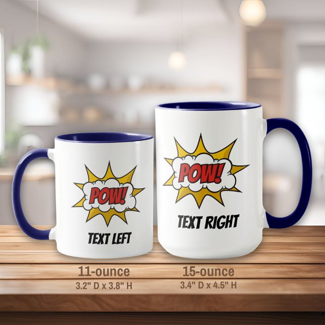 Pow Comic Sound Effect Mug (Creator Uploaded)