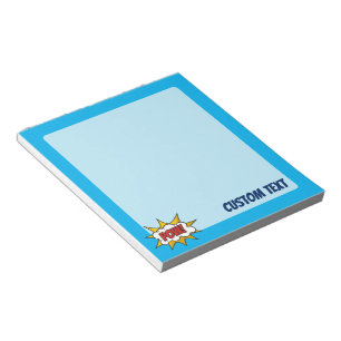 Pow Comic Sound Effect Notepad