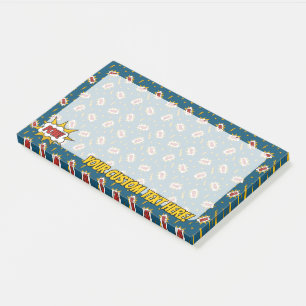 Pow Comic Sound Effect Pattern Post-it Notes