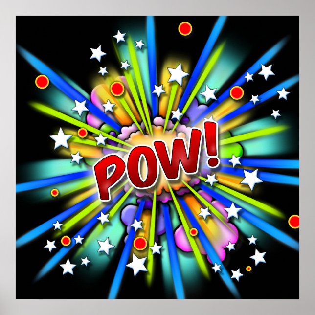 POW! Explosion print (Front)