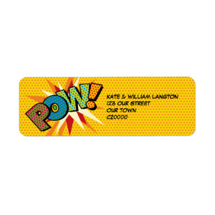 POW Fun Retro Comic Book Pop Art