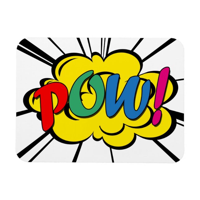 Pow! Magnet (Horizontal)