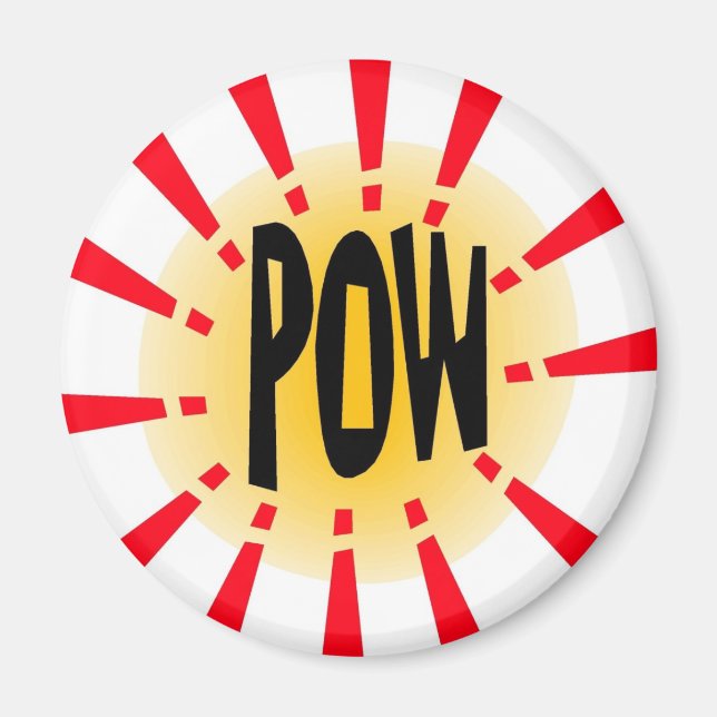 Pow - Magnet (Front)