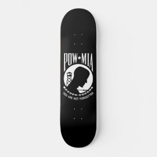 POW MIA American Military Heroes Prisoners of War Skateboard