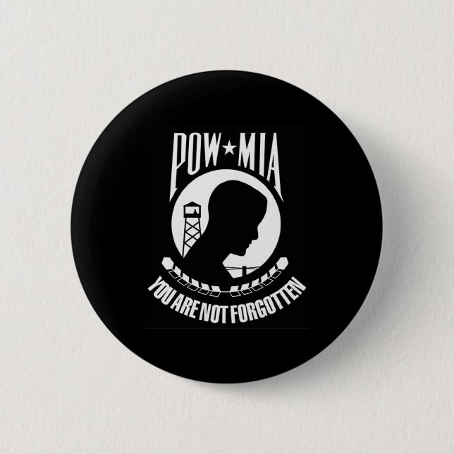 POW - MIA Button (Front)
