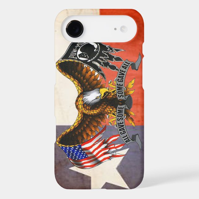 POW MIA Case-Mate iPhone CASE (Back)
