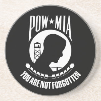 POW - MIA Coaster