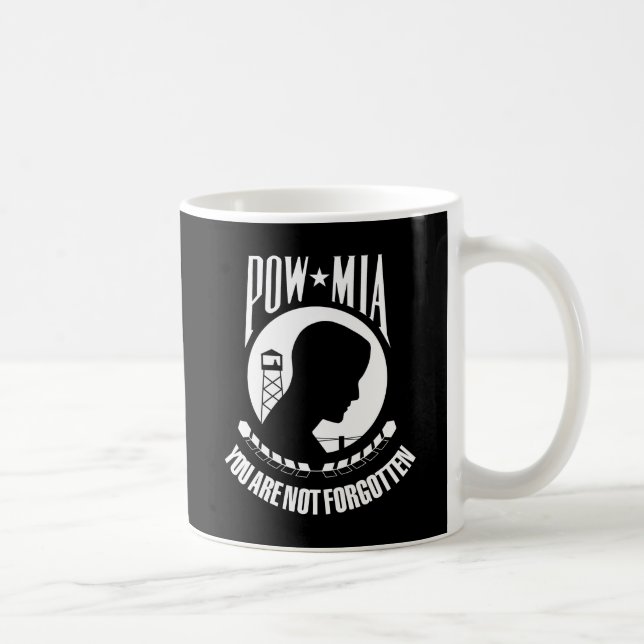 POW-MIA Flag Coffee Mug (Right)