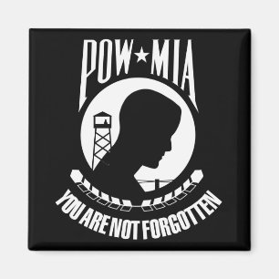 POW-MIA flag Magnet