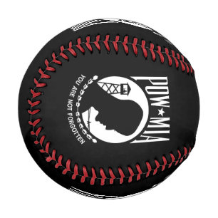 POW MIA Flag: Missing Soldiers of Vietnam War, WW2 Baseball