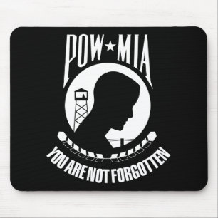 POW*MIA Flag Mouse Mat