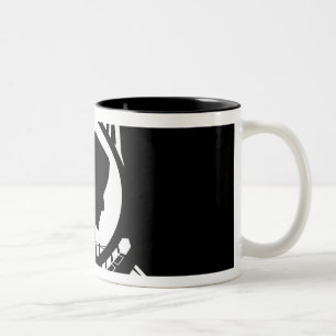 POW-MIA flag Two-Tone Coffee Mug