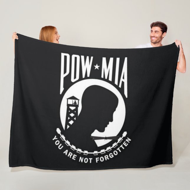 POW/MIA FLEECE BLANKET (In Situ)
