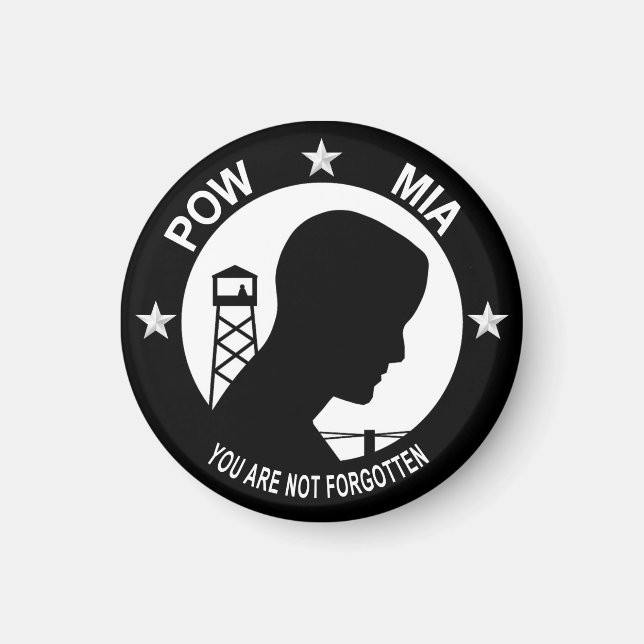 POW MIA Magnet (Front)