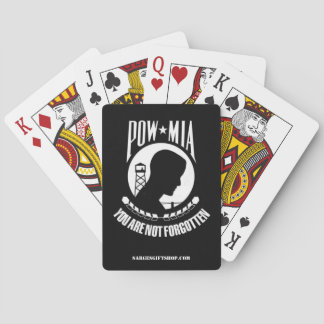 POW/MIA PLAYING CARDS
