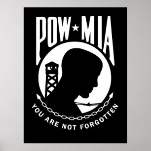POW MIA  POSTER