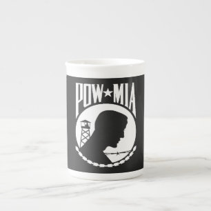 POW Mia POWMIA Missing in Action Bone China Mug