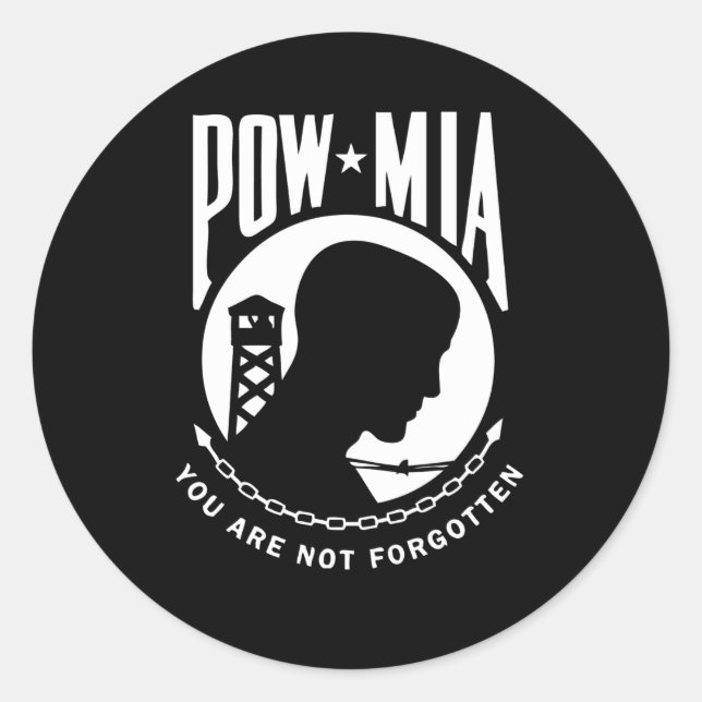 POW MIA Stickers (Front)