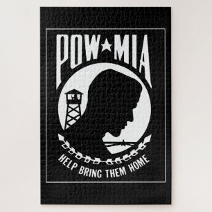 POW MIA Talking Canyons, New Mexico Jigsaw Puzzle