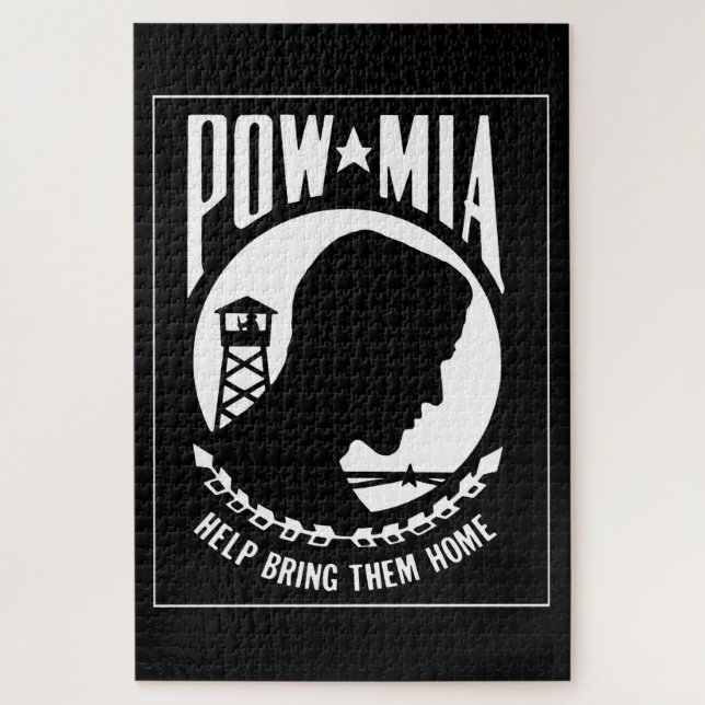 POW MIA Talking Canyons, New Mexico Jigsaw Puzzle (Vertical)