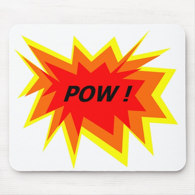 POW ! MOUSE MAT (Front)