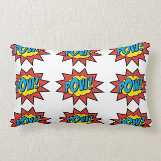 Pow! Pop Art Pillow! Lumbar Cushion