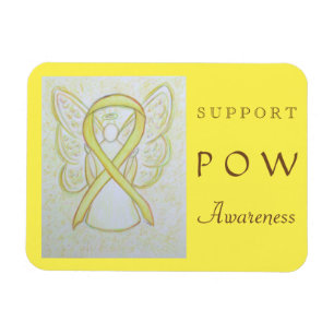 POW (Prisoner of War) Awareness Ribbon Magnet