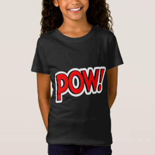POW! Screwball Graphics Black T-Shirt
