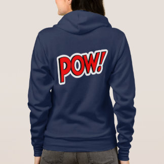 POW! Screwball Graphics Zip-Up Hoodie