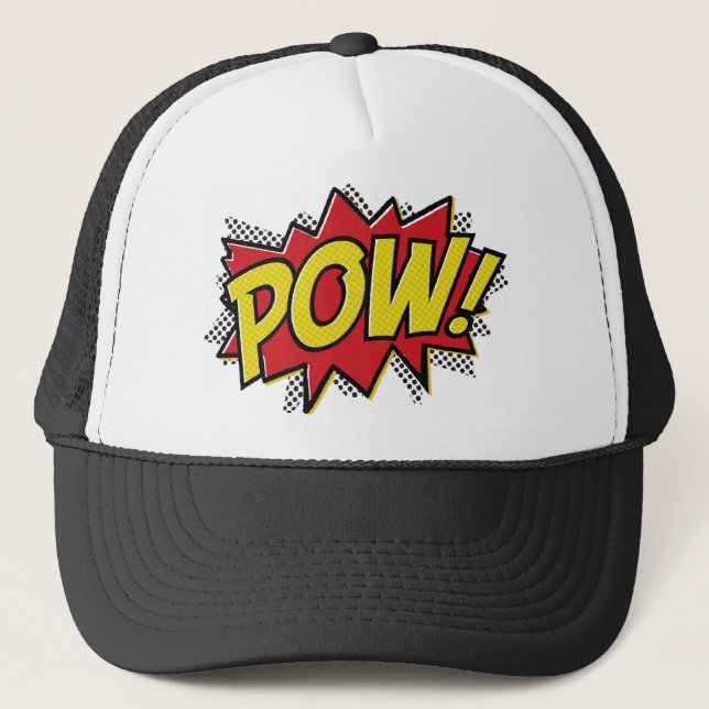 POW! TRUCKER HAT (Front)