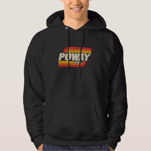 Poway CA Vintage Souvenir Hoodie
