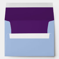 Powder Blue and Plum Lined